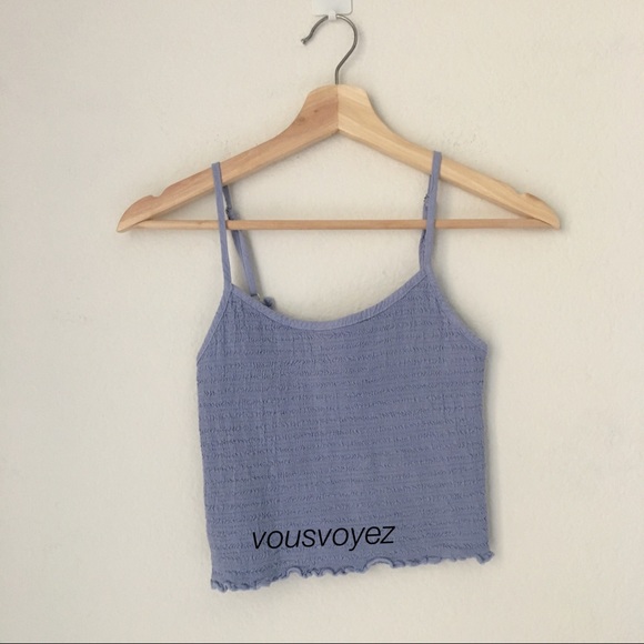 Brandy Melville blue izzy tank top - Picture 3 of 4